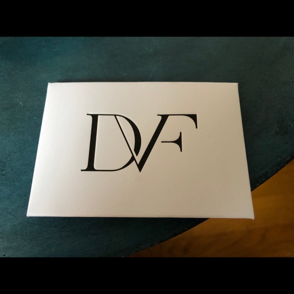 DVF Metallic Distressed Snake Leather Clutch - Picture 6 of 8